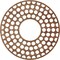 Ekena Millwork Fink Wood Fretwork Pierced Ceiling Medallion, Walnut, 30"OD x 10 7/8"ID x 1/4"T CMWP30X30X0250FFWA - alternate 5